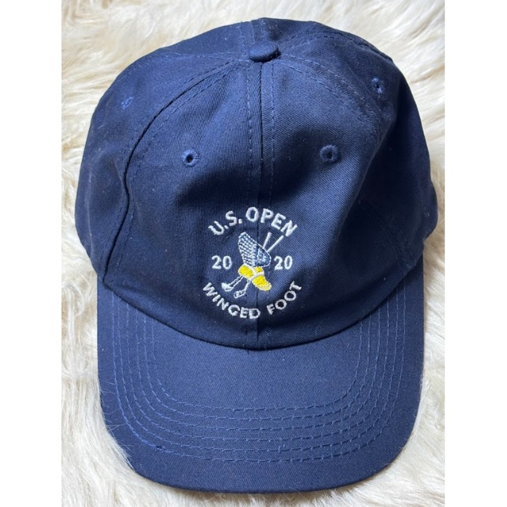 2020 US Open Winged Foot USGA Member Golf Hat‎ Navy Cotton Adjustable Cap